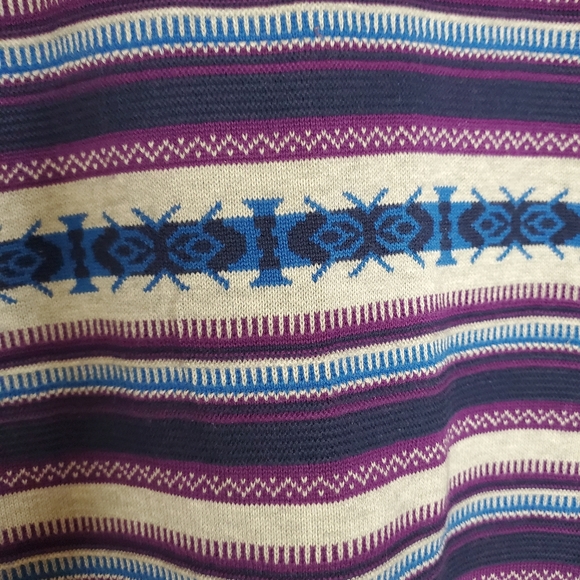 Arizona Brand- Sapphire, Plum, & Grey Sweater- Worn once, gently. - Picture 5 of 5